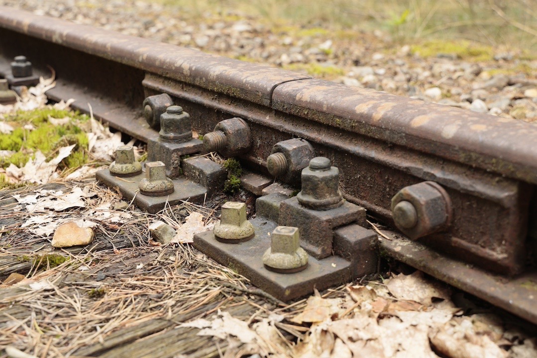 Vlodrop-Station, NL, Eisener Rhein