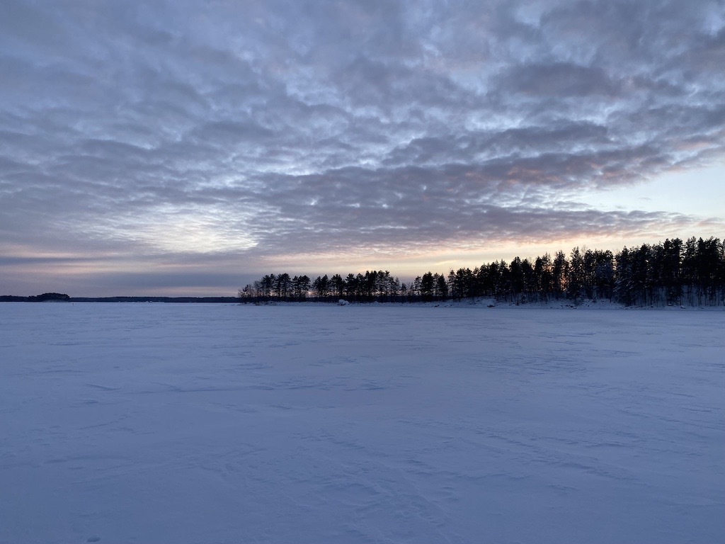 sun down - Saimaa Sea